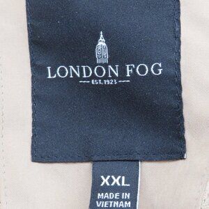 London Fog Vintage Harrington Bomber Jacket XXL Tan Beige Grandpacore